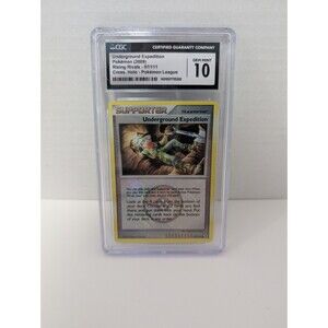 CGC 10 Pokémon TCG Underground Expedition Rising Rivals 97/111 Holo Promo